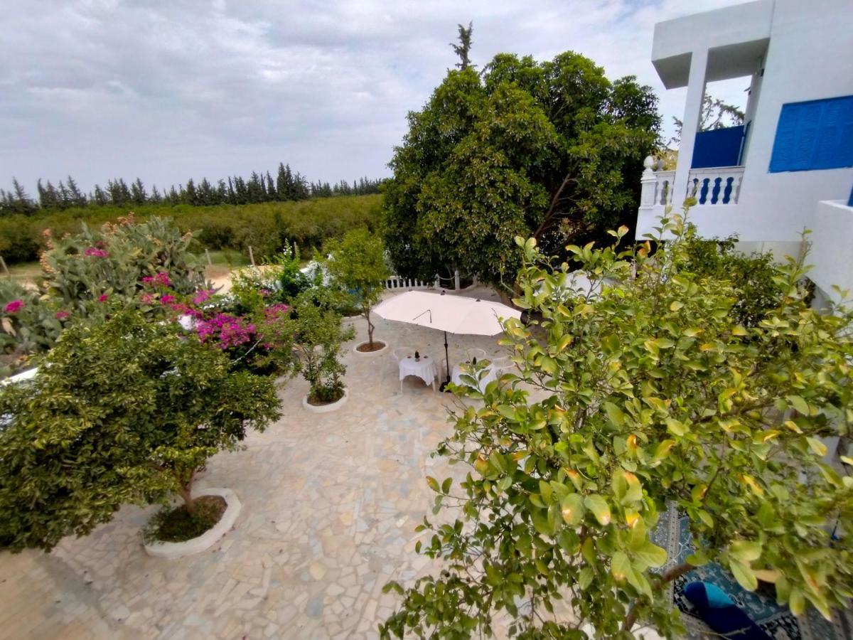 Henchir Ejdoud Pensionat Kairouan Exteriör bild